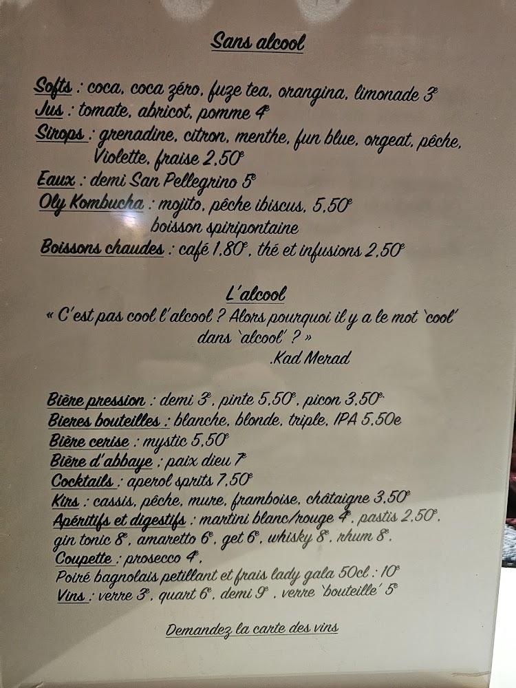 La Maison de Mamillesime - Menu Image 1