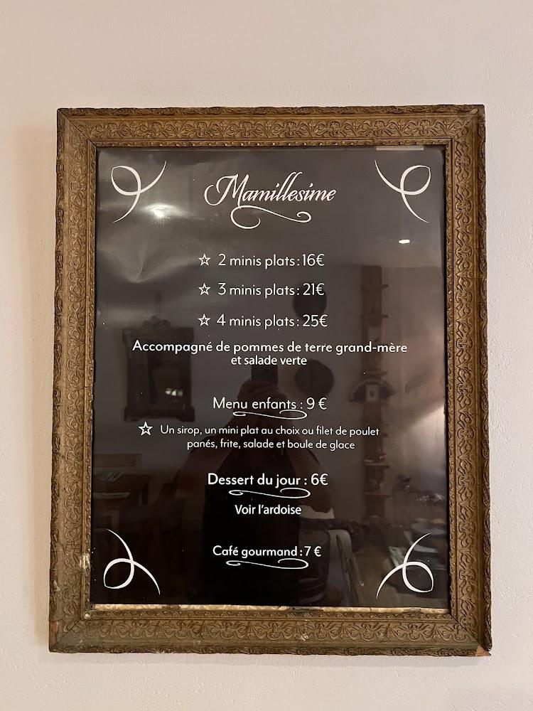 La Maison de Mamillesime - Menu Image 3